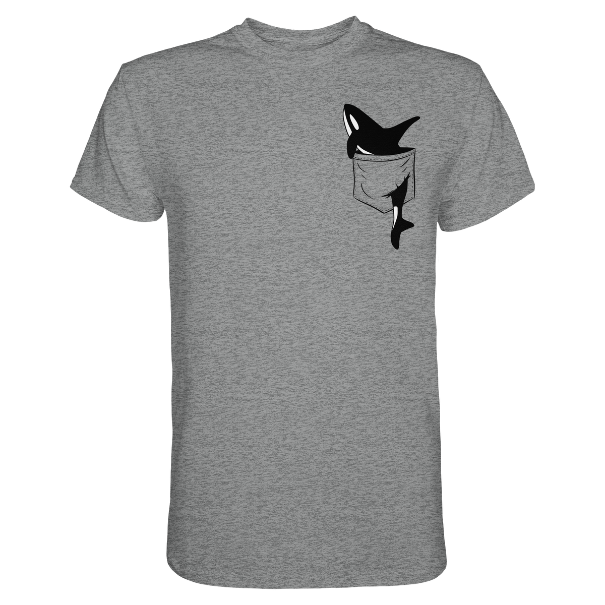 Orca In Deiner Tasche - Premium Shirt