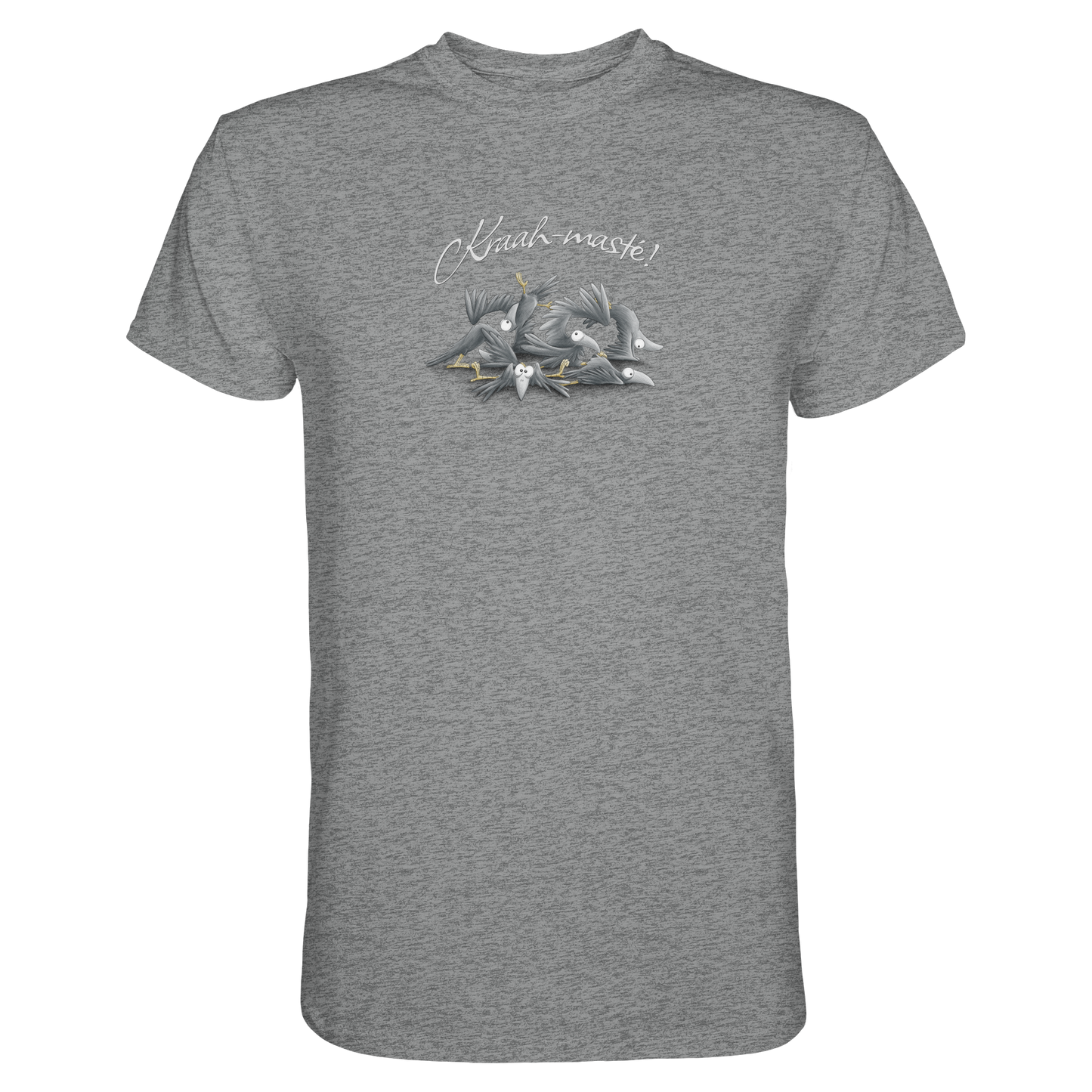 Kraah-masté! Yoga Raben Krähen - Premium Shirt
