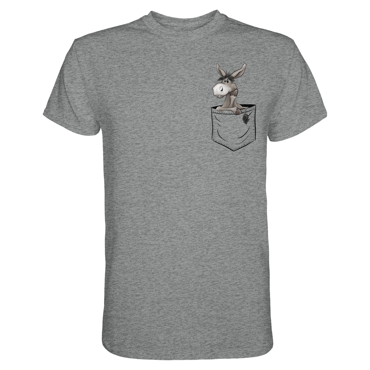 Bockiger Esel in Deiner Tasche - Premium Shirt