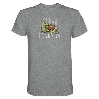 Mach mal langsam Schildkröte - Premium Shirt