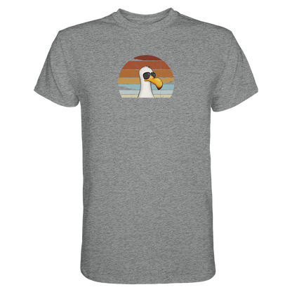 Cool lässige Retro Möwe - Premium Shirt