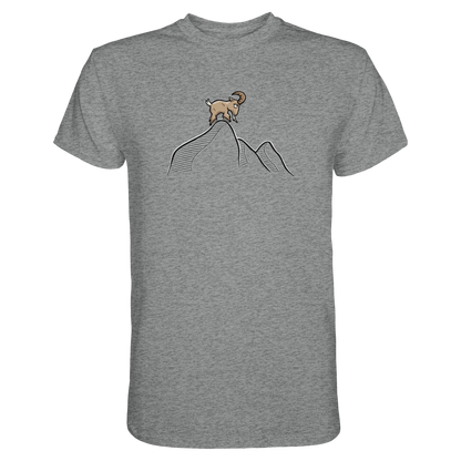 Ziegenbock in den Bergen - Premium Shirt