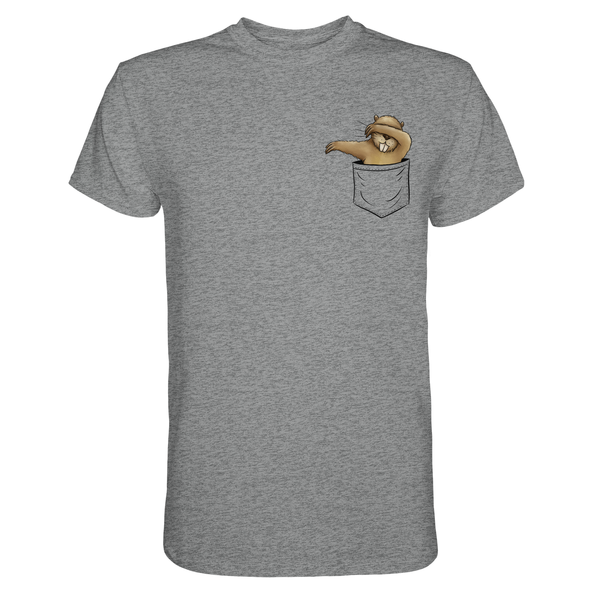 Dabbender Biber in Deiner Tasche - Premium Shirt