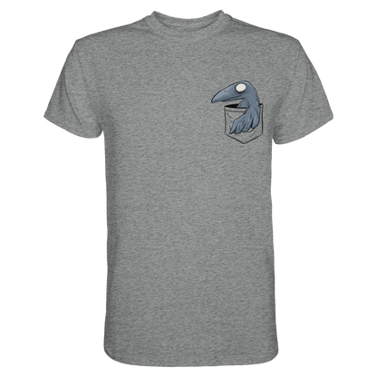 Grufti Rabe Krähe in der Tasche - Premium Shirt