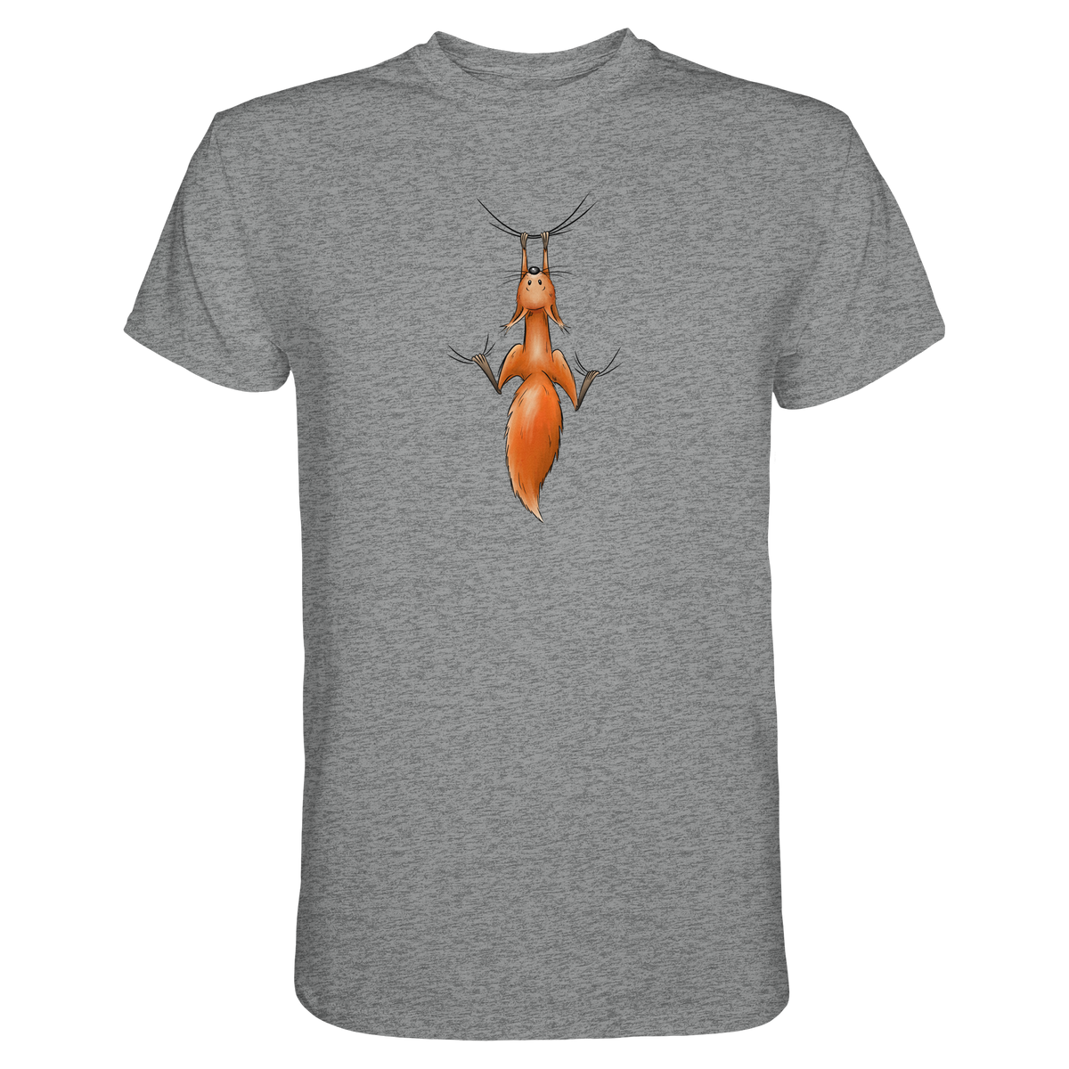 Rotes Eichhörnchen hängt ab - Premium Shirt