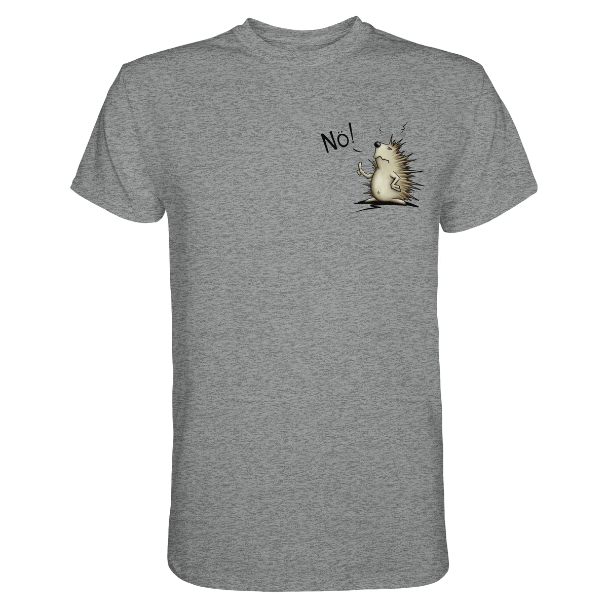 Nö! Grummeliger Igel - Premium Shirt