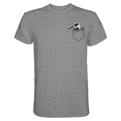 Lustig gemütlicher Dachs In der Tasche - Premium Shirt