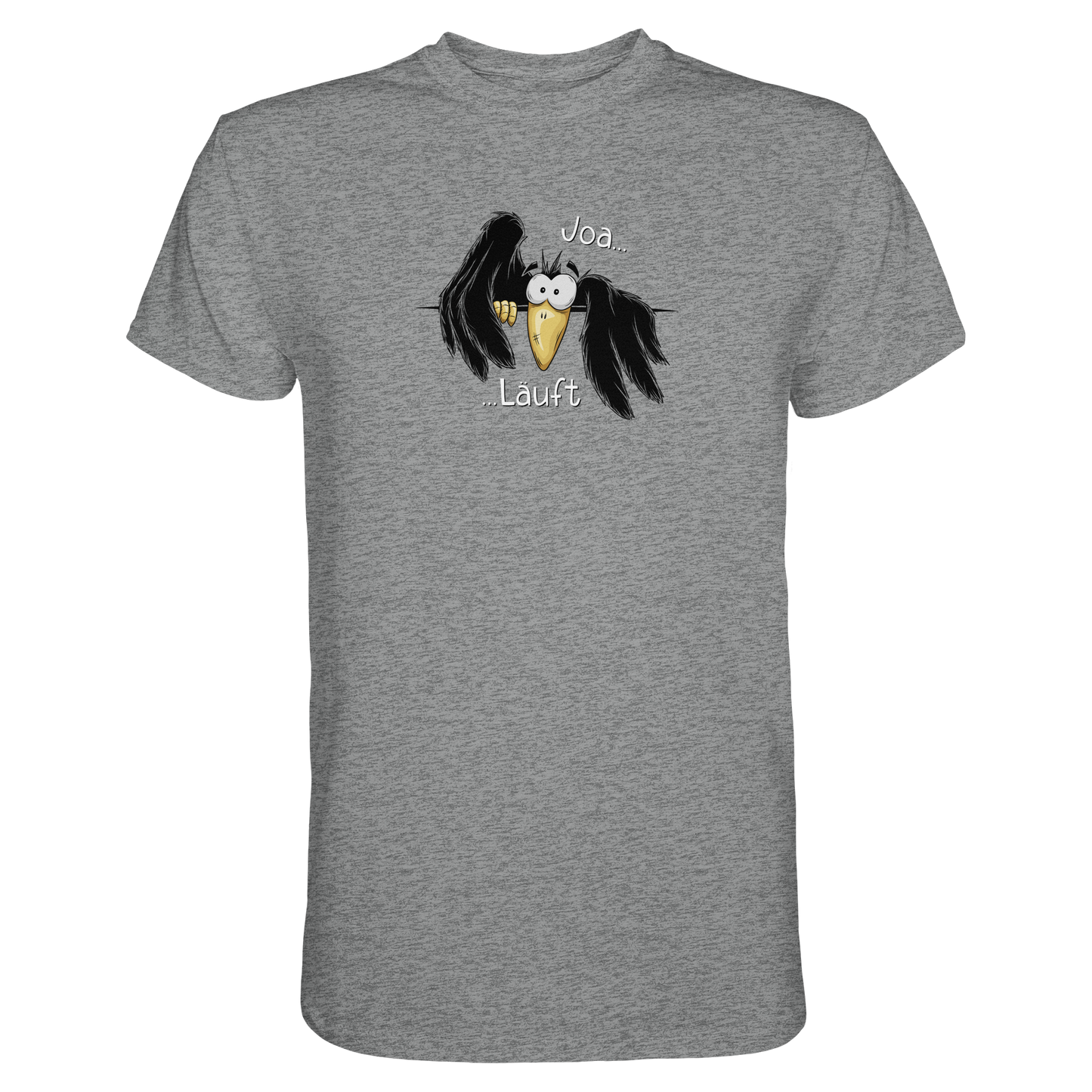 Joa Läuft Krähe gechillter Rabe - Premium Shirt