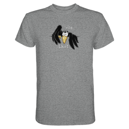 Joa Läuft Krähe gechillter Rabe - Premium Shirt