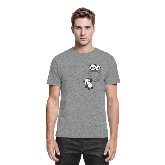 Kawaii Pandas in der Tasche - Premium Shirt