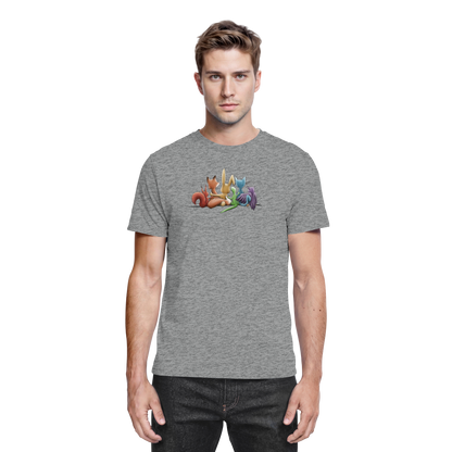 Regenbogen Tiere für Freundschaft, Toleranz und Vielfalt - Premium Shirt