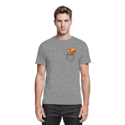 Lässiges Eichhörnchen In Tasche - Premium Shirt