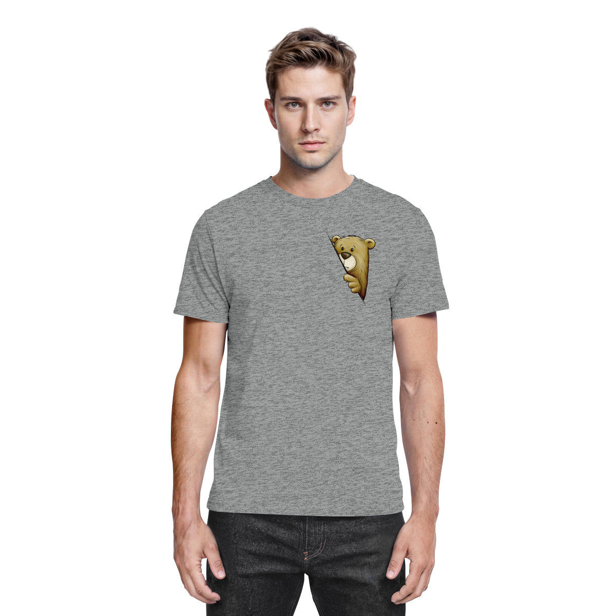 Funky Bär Illustration - Premium Shirt