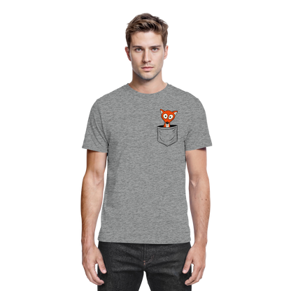 Fuchs in der Brusttasche | Taschen-Fuchs - Premium Shirt