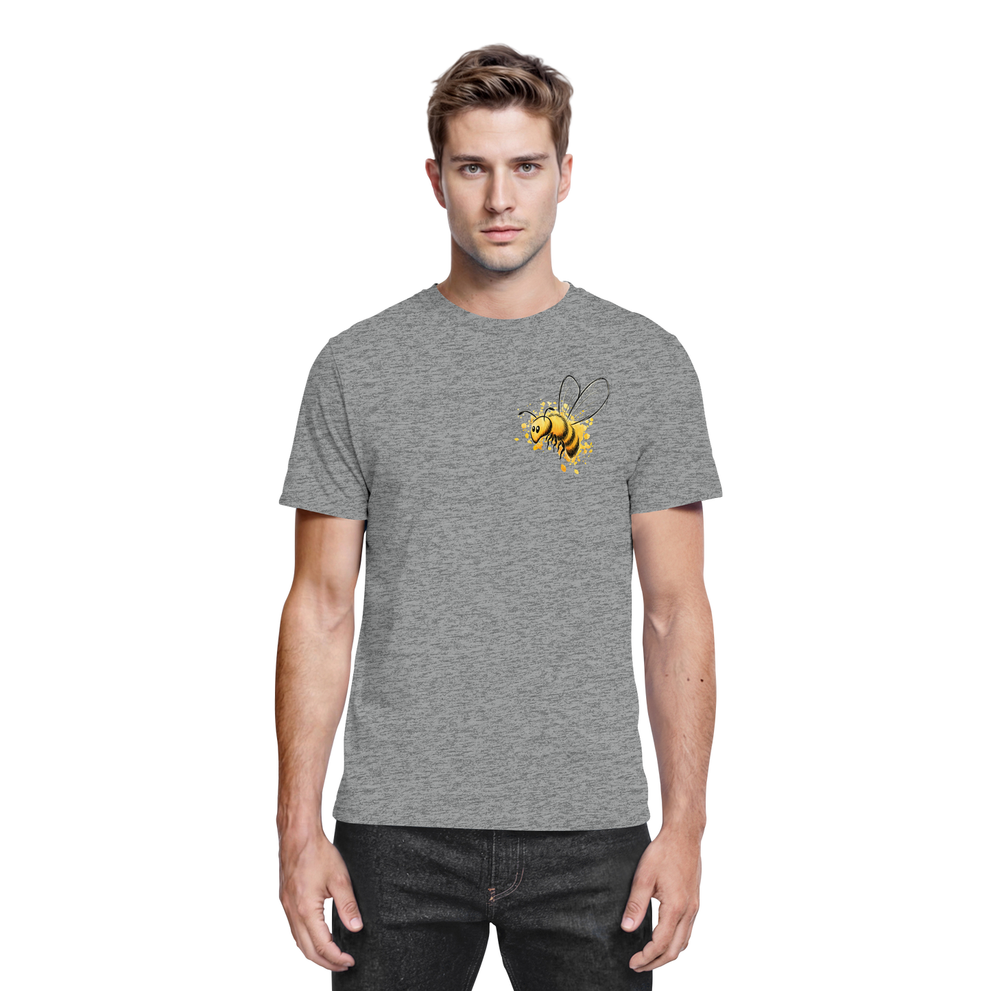 Lässige kleine Honig-Biene - Premium Shirt