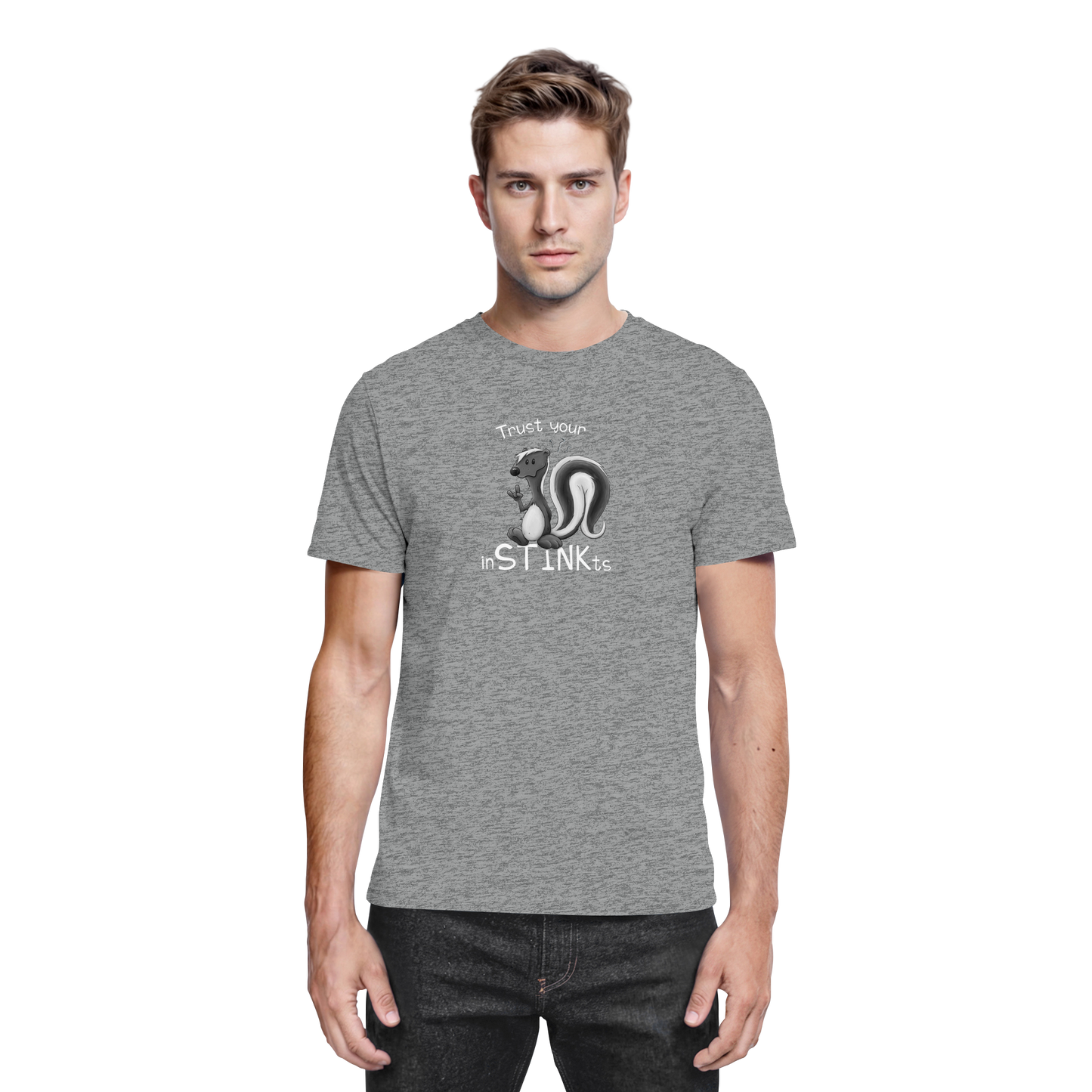Trust Your inSTINKts Stinktier Humor - Premium Shirt