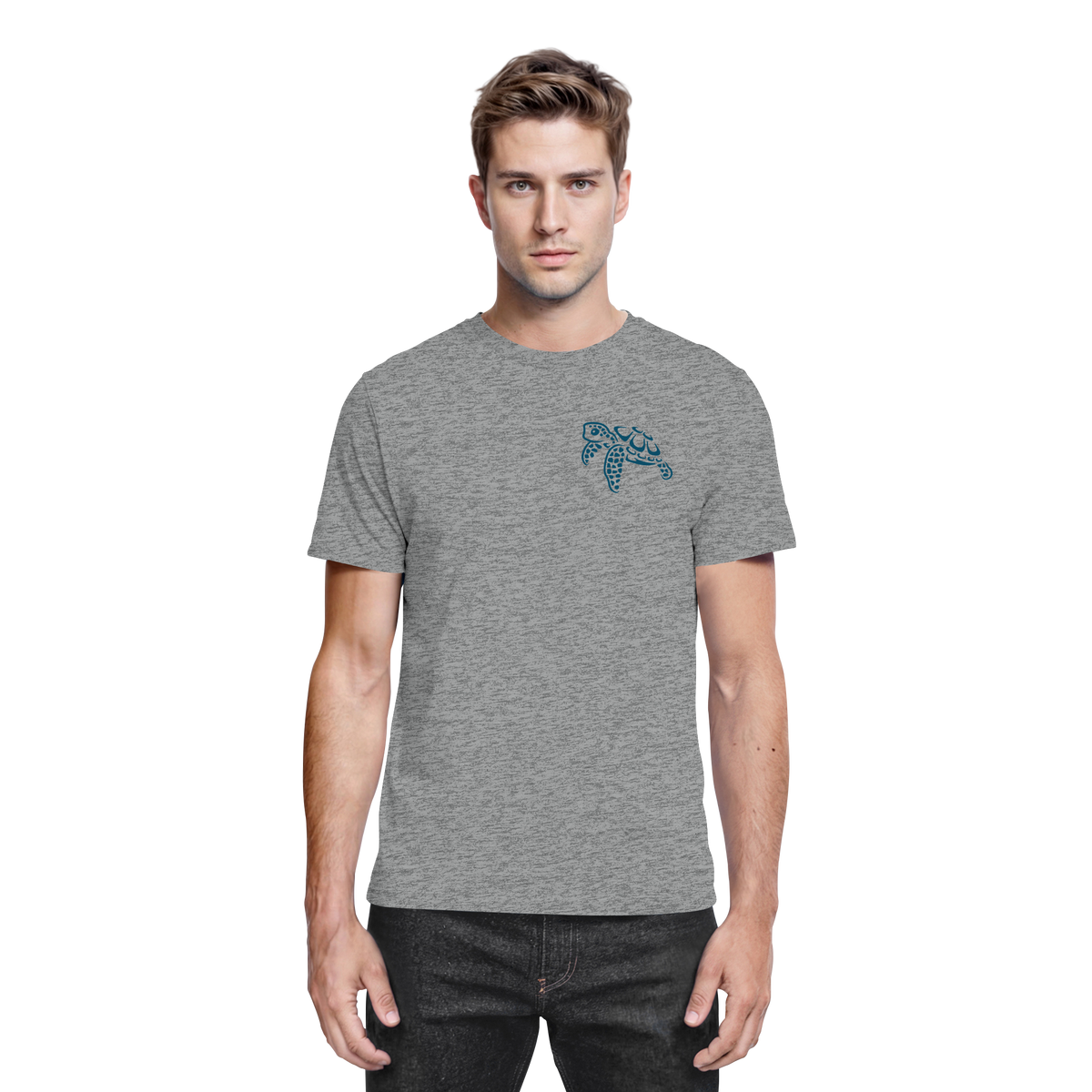 Lässig lustige Wasserschildkröte - Premium Shirt