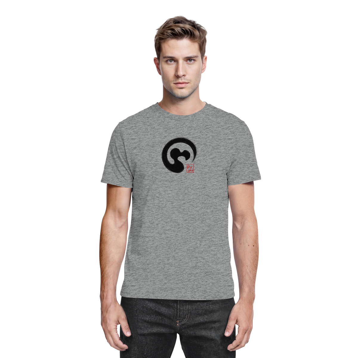 Zen Dodo im japanischen Enso Kreis - Premium Shirt
