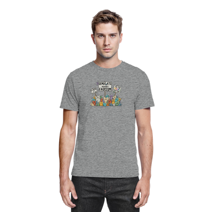 Demo-Katzen gegen Faschismus und für Vielfalt - Premium Shirt