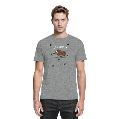 Sauwild wilde Sau | Wildschwein Keiler - Premium Shirt