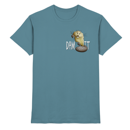 Dam It Verdammt Lustiger Biber - Premium Shirt