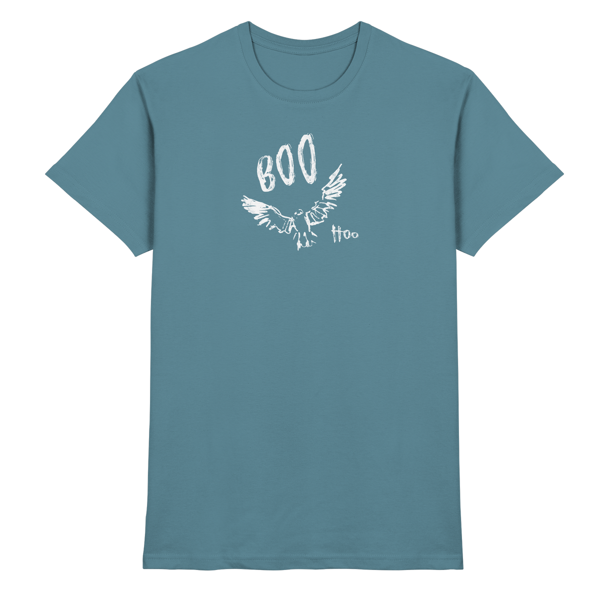 Boo Hoo! Fliegende Eule  - Premium Shirt
