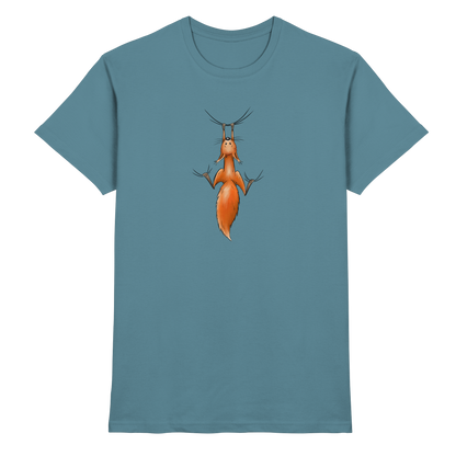 Rotes Eichhörnchen hängt ab - Premium Shirt