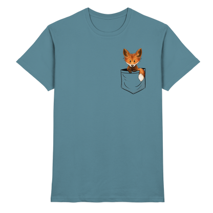 Funky Fuchs in der Tasche - Premium Shirt