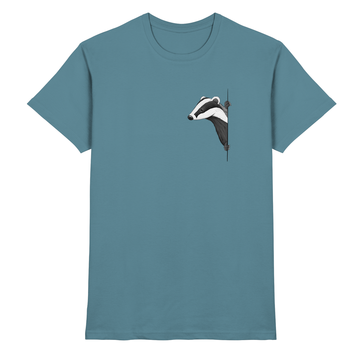 Lässiger Dachs Meister Grimbart - Premium Shirt