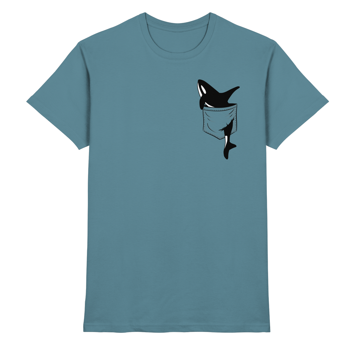 Orca In Deiner Tasche - Premium Shirt