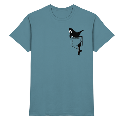 Orca In Deiner Tasche - Premium Shirt