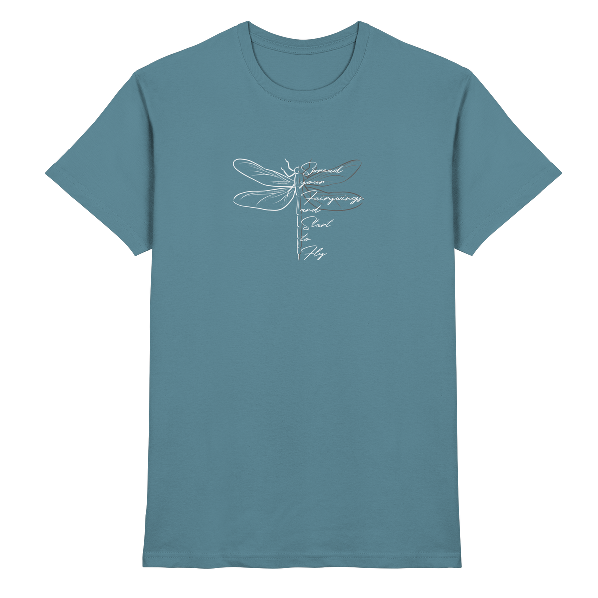 Breite die Flügel aus und flieg los | Libelle - Premium Shirt
