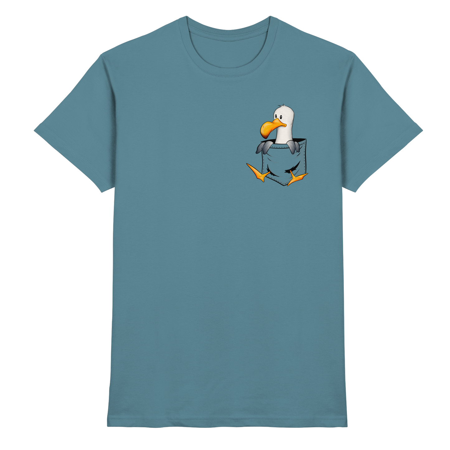 Kleine Möwe In Deiner Tasche - Premium Shirt