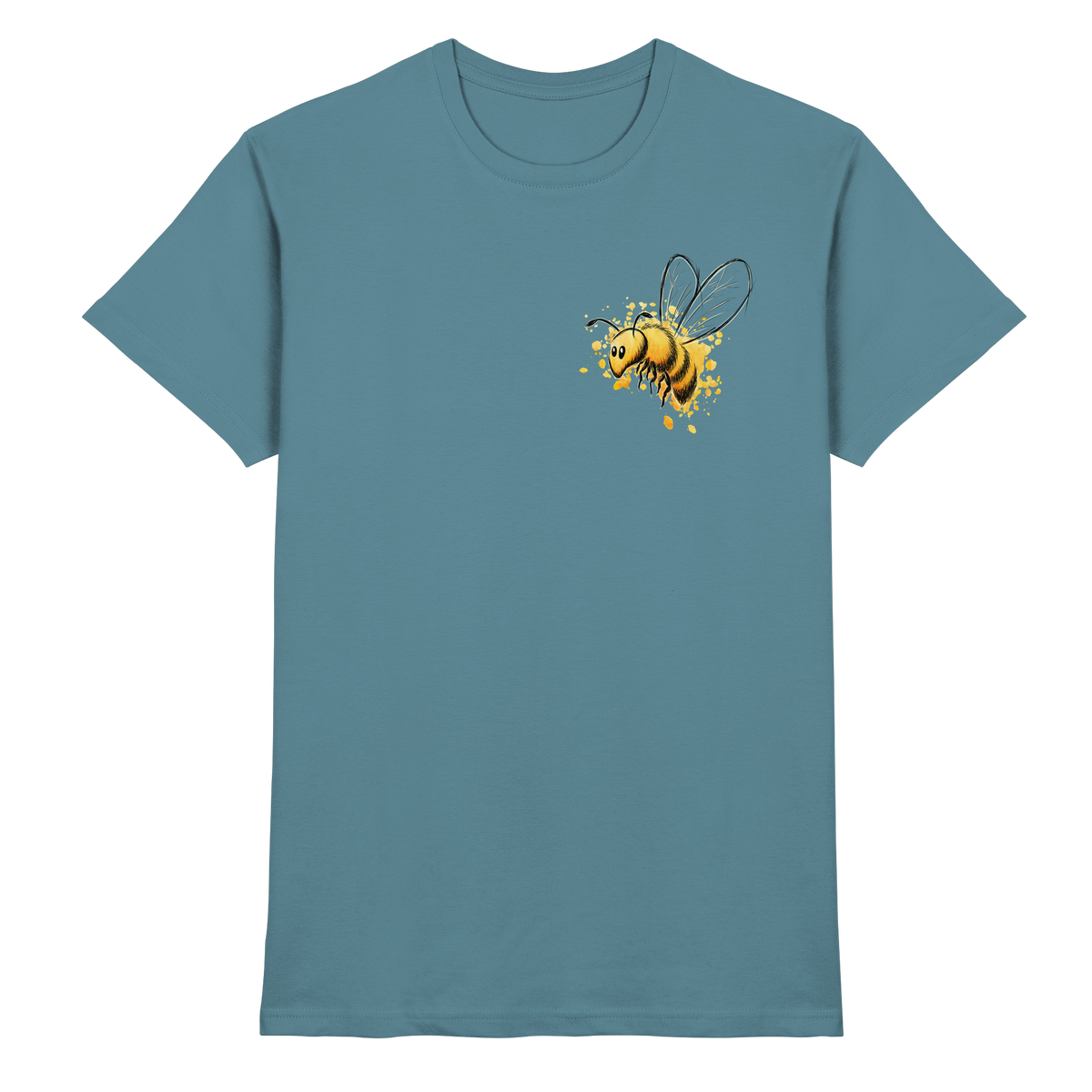 Lässige kleine Honig-Biene - Premium Shirt