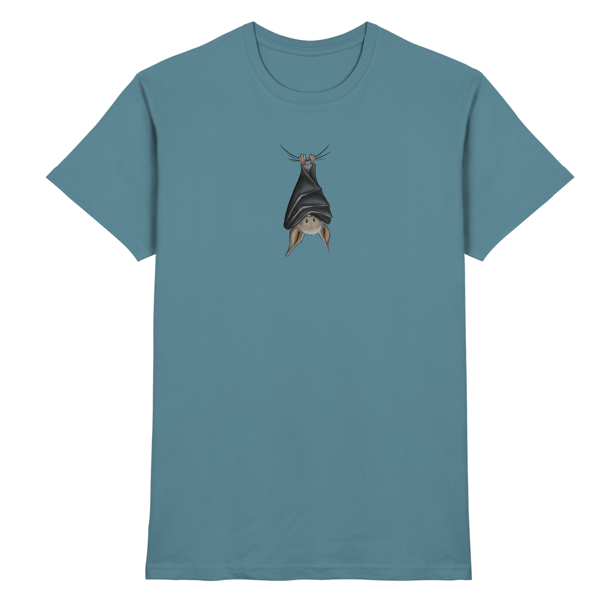 Lustig chillende Fledermaus - Premium Shirt