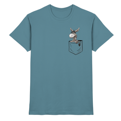 Bockiger Esel in Deiner Tasche - Premium Shirt