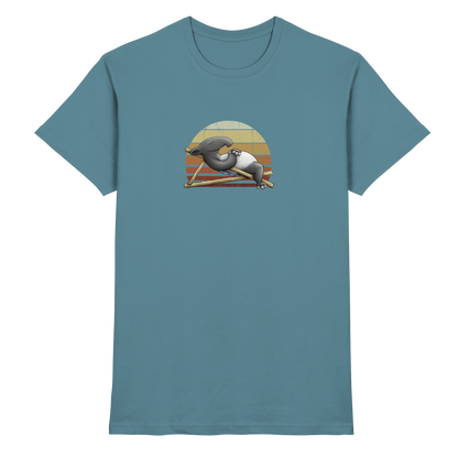 Lässiger Retro Sundown Tapir - Premium Shirt