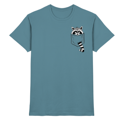 Waschbär in Deiner Tasche - Premium Shirt