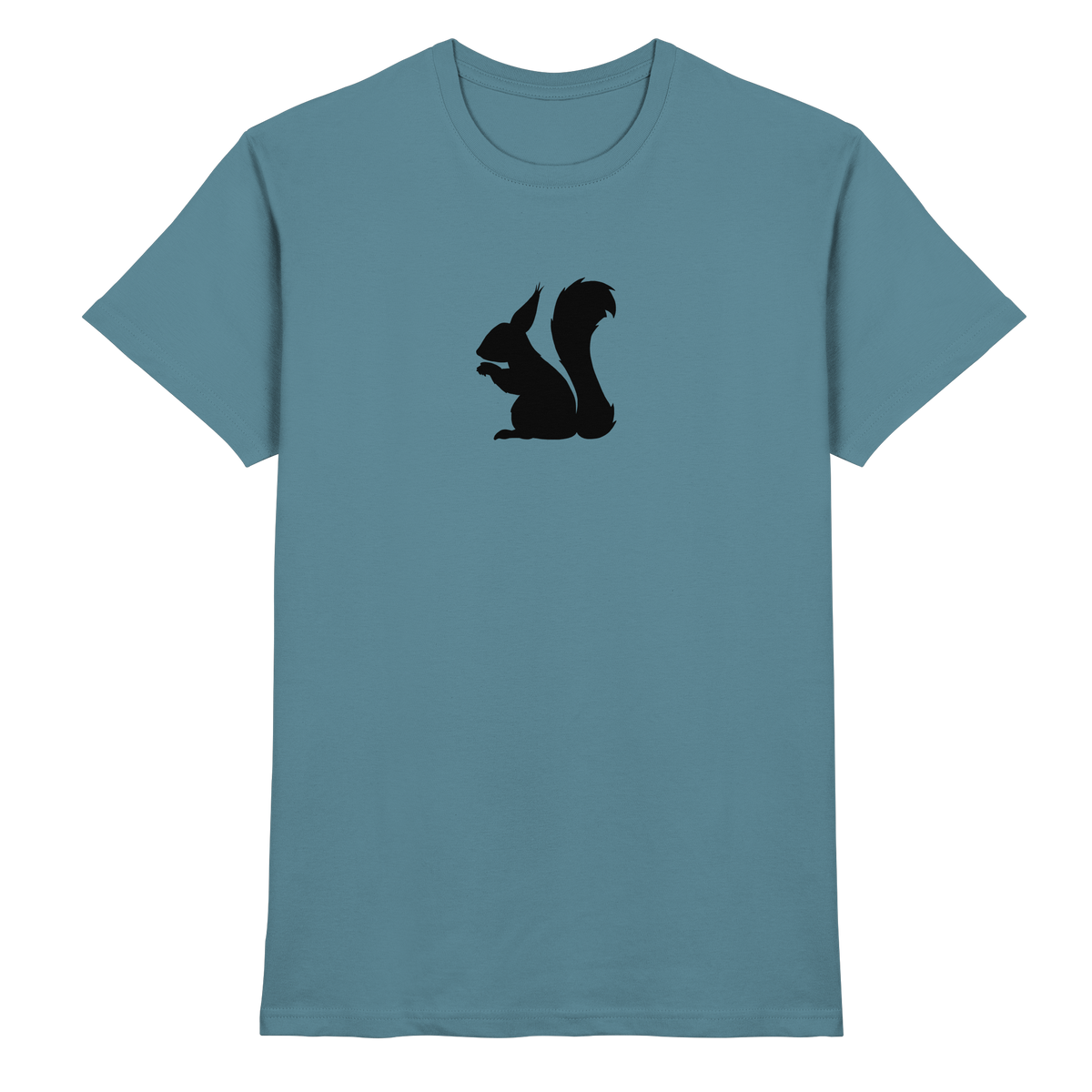 Eichhörnchen Silhouette - Premium Shirt