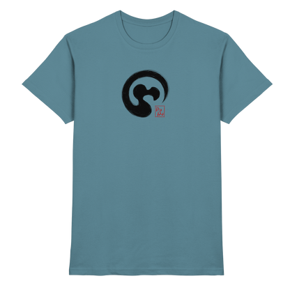Zen Dodo im japanischen Enso Kreis - Premium Shirt