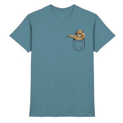 Dabbender Biber in Deiner Tasche - Premium Shirt