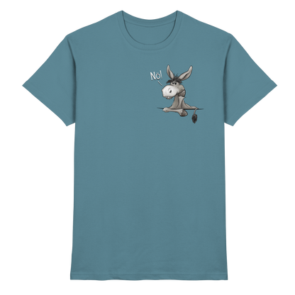 Nö! Störrischer Esel - Premium Shirt