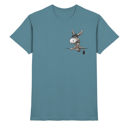 Lustiger lässiger Esel - Premium Shirt