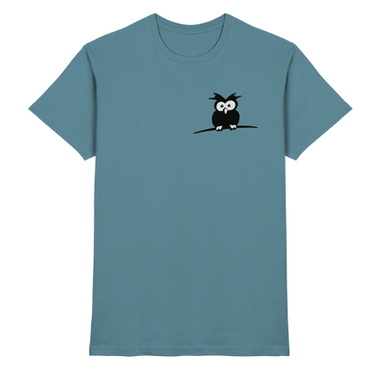 Kleine struppige Eule - Premium Shirt