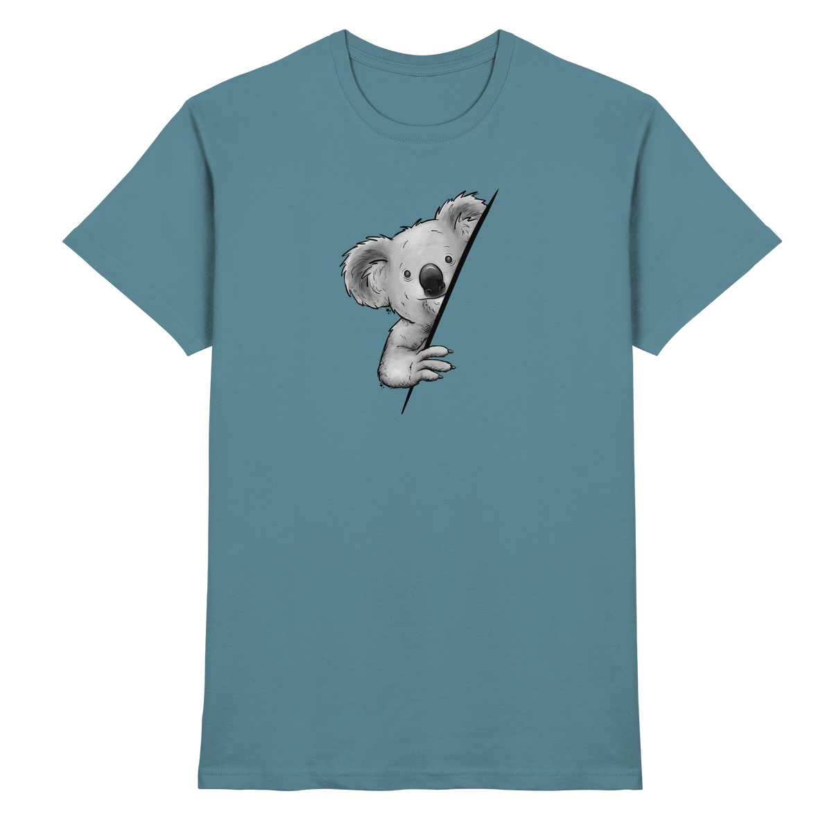 Koala Bär Illustration - Premium Shirt