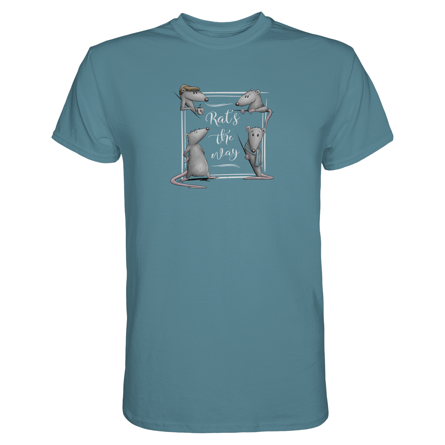 Rat’s The Way Kaffeehaus Ratten - Premium Shirt