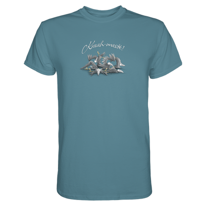 Kraah-masté! Yoga Raben Krähen - Premium Shirt