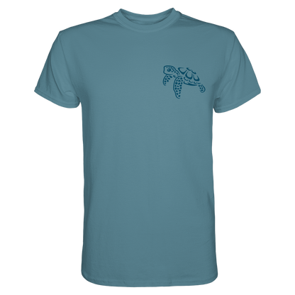Lässig lustige Wasserschildkröte - Premium Shirt