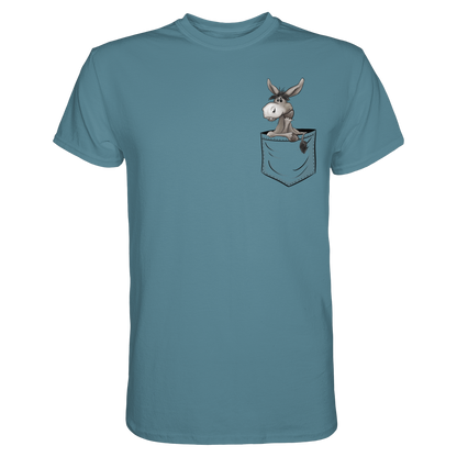 Bockiger Esel in Deiner Tasche - Premium Shirt