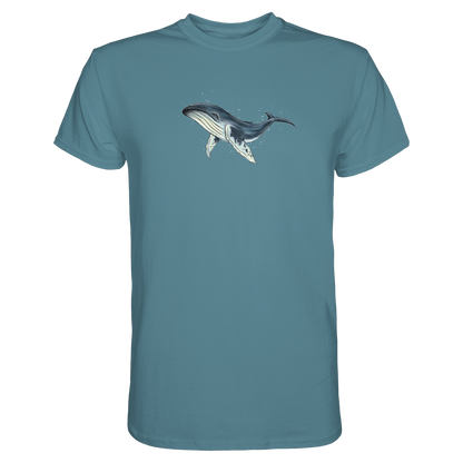 Tiefsee Ozean-Riese Buckelwal - Premium Shirt